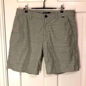 Hurley grey chino shorts